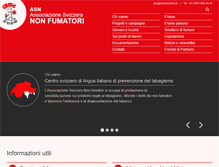 Tablet Screenshot of nonfumatori.ch